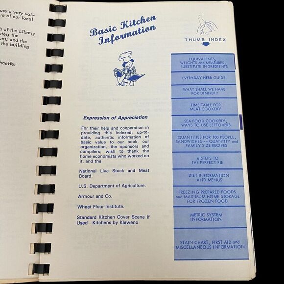 Cookbook by The Friends of Middletown Public Middletown PA 1982 Favorite Recipes - Picture 3 of 6